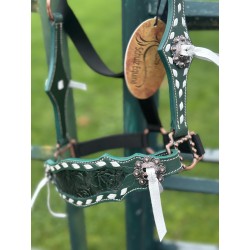 Green Metallic Halter