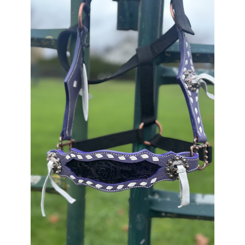 Purple Metallic Halter