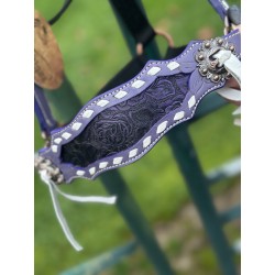 Purple Metallic Halter