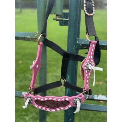 Pink Metallic Halter