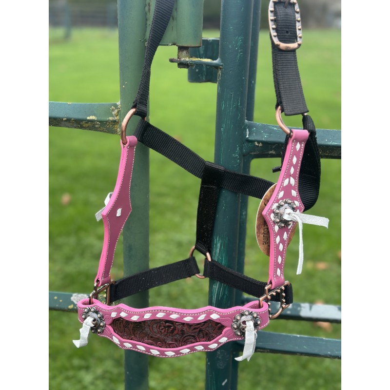 Pink Metallic Halter