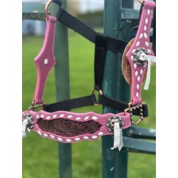 Pink Metallic Halter