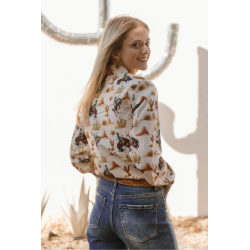 Sterling Kreek Down in the Desert Button Down Rodeo Shirt