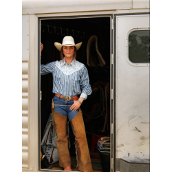 Howdy Hanny Foal Floral Pearl Snap Rodeo Shirt