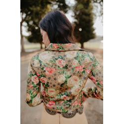 Rodeo Quincy Wildflower Wishes Button Up