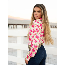 Rodeo Quincy Wild Rose Button Up