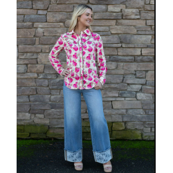 Rodeo Quincy Wild Rose Button Up