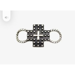 Cross Scarf Charm