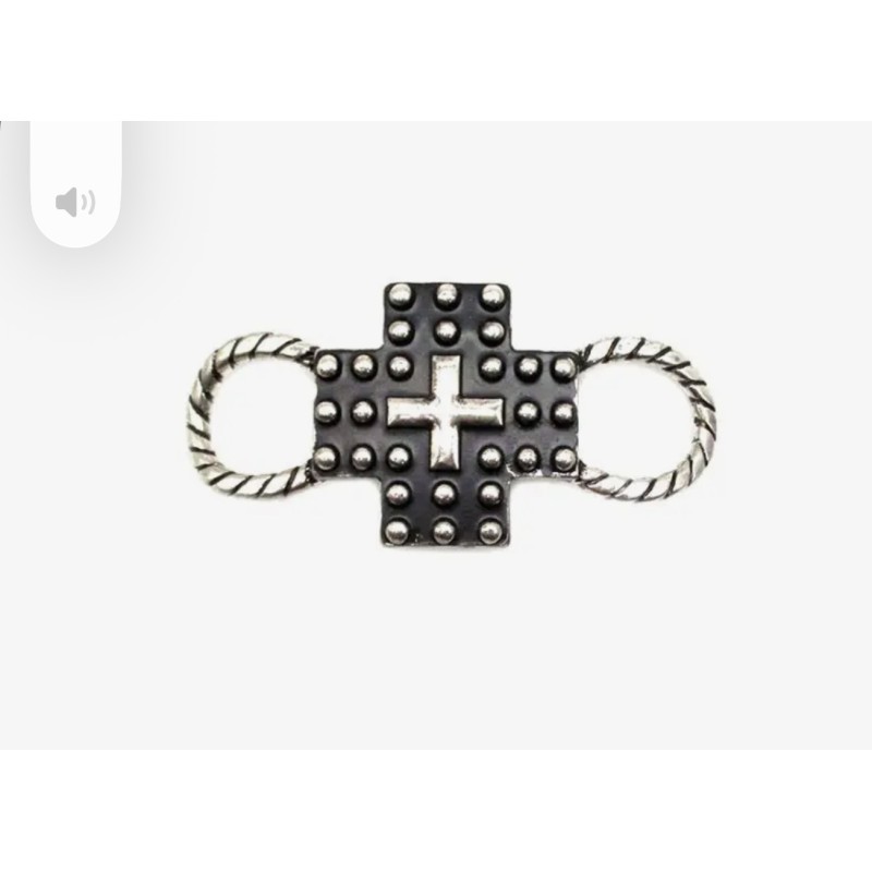 Cross Scarf Charm