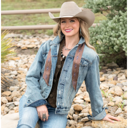 Fringe Scarves Twilly Cross Me-Caramel Brown