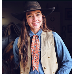 Fringe Scarves Twilly Luck be a Paisley-Saddle