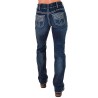 Cowgirl Tuff Pull-On BootStitch Boot Cut Jeans