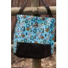 Turquoise Howdy Everything Equine Tote Bag