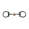 Cowboy Tack D-ring life saver snaffle with dots