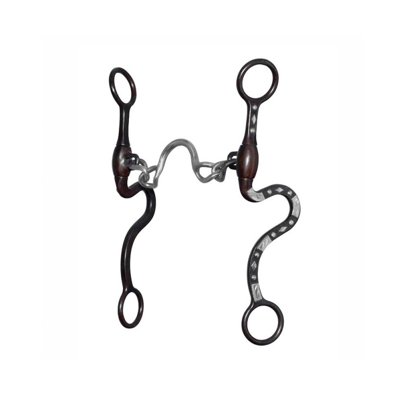 Cowboy Tack Ported Chain Bit