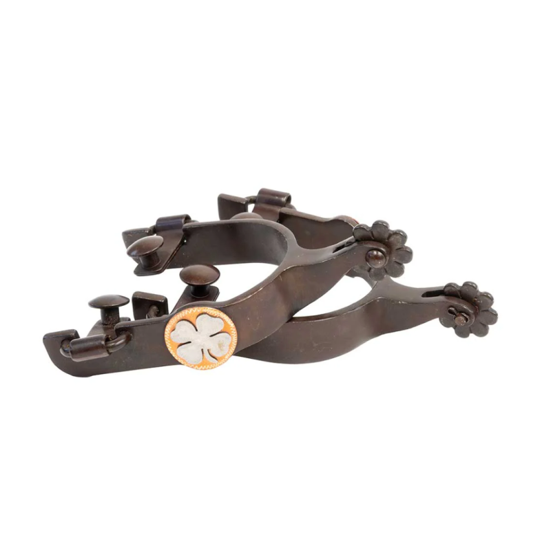 Cowboy Tack Lucky Clover Spur