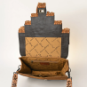American Darling Cowhide and tooled leather bag