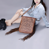 American Darling Tooled Fringe Purse