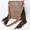 American Darling Tooled Fringe Purse