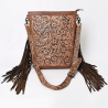 American Darling Tooled Fringe Purse