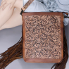 American Darling Tooled Fringe Purse
