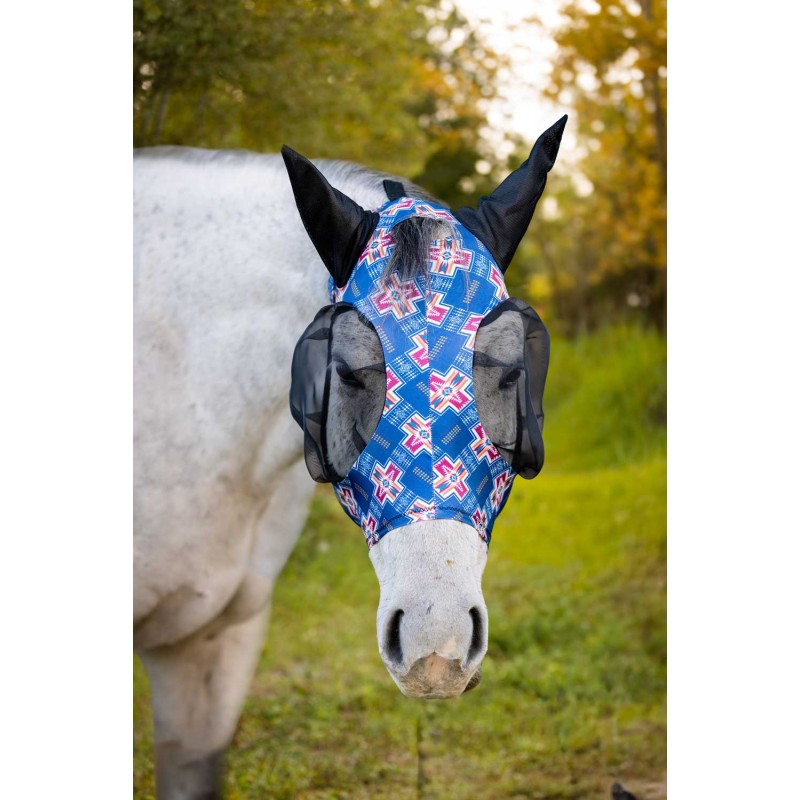 Schulz Equine Lycra Fly Mask - Round Up