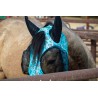 Schulz Equine Lycra Fly Mask - Turquoise Howdy