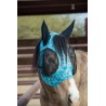 Schulz Equine Lycra Fly Mask - Turquoise Howdy