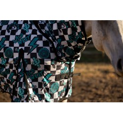 Schulz Equine Fly Sheet- Turquoise Glass
