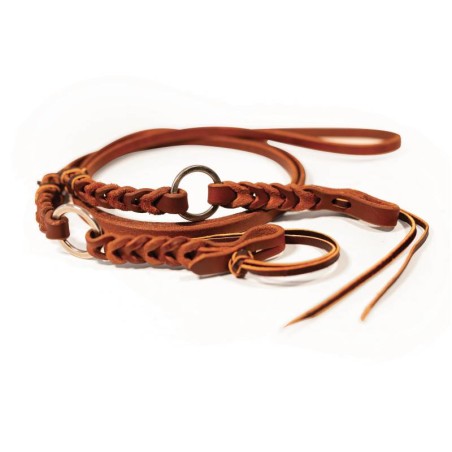 Ranch Bleeding Heart Ring Roping Reins