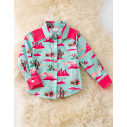 Kids Pink Desert Print...