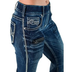 Cowgirl Tuff Pull-On Famous Trouser Jeans