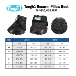 Tough 1 Recover Pillow Boot- Pair