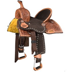 Short Go Youth Barrel Saddle 12"