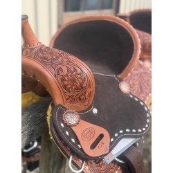 Short Go Youth Barrel Saddle 12"