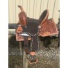 Short Go Youth Barrel Saddle 12"