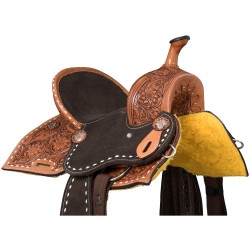 Short Go Youth Barrel Saddle 10"
