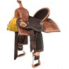 Short Go Youth Barrel Saddle 10"