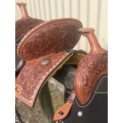Short Go Youth Barrel Saddle 10"