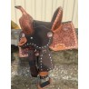 Short Go Youth Barrel Saddle 10"