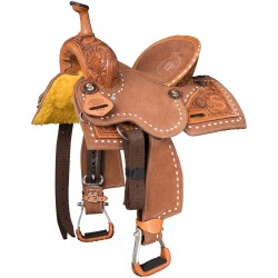 Ca$h Youth Barrel Saddle 10"