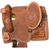 Ca$h Youth Barrel Saddle 10"