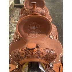 Ca$h Youth Barrel Saddle 12"