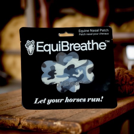 EquiBreathe™ Equine Nasal Patch - Black Camo