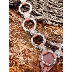 Silver Ring Breast Collar