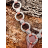 Silver Ring Breast Collar