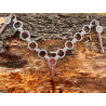 Silver Ring Breast Collar