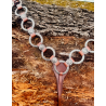 Silver Ring Breast Collar
