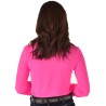 Cowgirl Tuff Pullover Button Up Hot Pink Breathe
