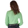 Cowgirl Tuff Pullover Button Up Mint Breathe